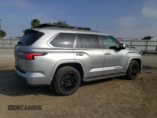 2024 Toyota Sequoia SR5 with VIN 7SVAAABA6RX042034, listed as a Copart auction lot 72643814 with 2,344 mi miles and Salvage Title. Bid and sale history available at carsss.com. Image 3.
