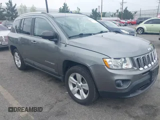 2011 Jeep Compass with VIN 1J4NF1FB7BD244088, listed as a IAAI auction lot 41889165 with 93,576 mi miles. Bid and sale history available at carsss.com. Image 1.