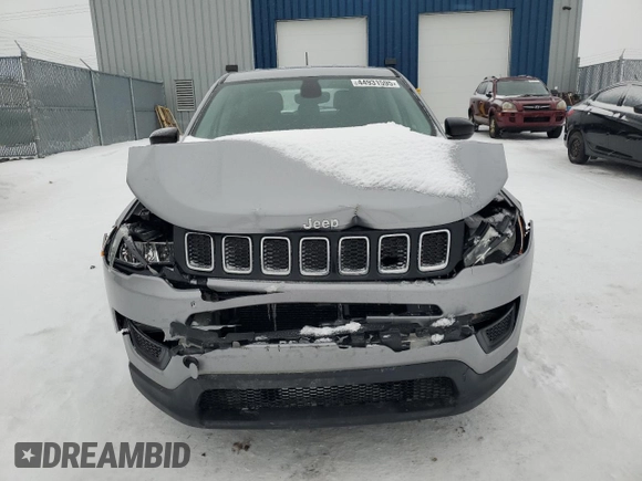2018 Jeep Compass Sport with VIN 3C4NJCABXJT118016, listed as a Copart auction lot 44931595 with 149,146 mi miles and Clean Title. Bid and sale history available at carsss.com. Image 5.