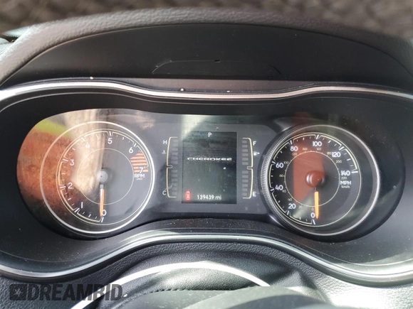 2020 Jeep Cherokee Latitude Plus with VIN 1C4PJMLB5LD602695, listed as a Copart auction lot 56363055 with 139,439 mi miles and Clean Title. Bid and sale history available at DreamBid. Image 9.