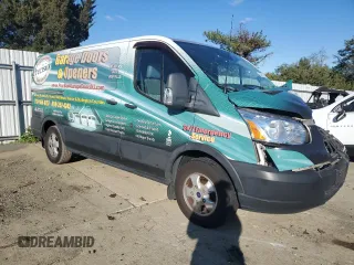 2019 Ford Transit Cargo with VIN 1FTYE1YG5KKA00286, listed as a Copart auction lot 74486154 with Not Provided miles and Salvage Title. Bid and sale history available at DreamBid. Image 4.
