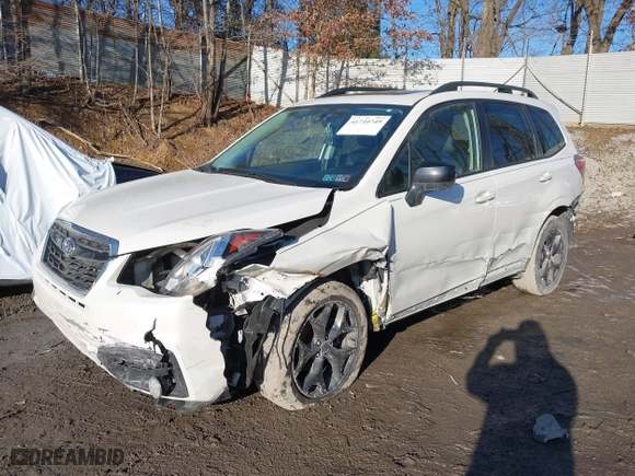 2018 Subaru Forester Premium with VIN JF2SJAEC0JH446815, listed as a IAAI auction lot 41710749 with 111,520 mi miles. Bid and sale history available at carsss.com. Image 18.