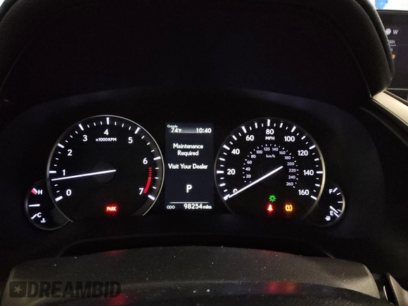 2016 Lexus RX 350 with VIN 2T2ZZMCA8GC030206, listed as a Copart auction lot 47494335 with 98,254 mi miles and Clean Title. Bid and sale history available at DreamBid. Image 9.