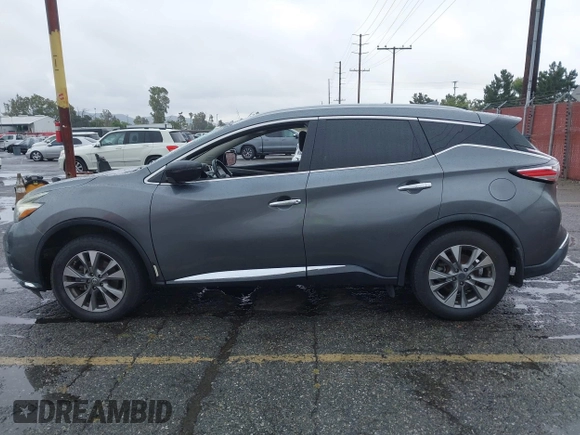 2018 Nissan Murano SV with VIN 5N1AZ2MG7JN157697, listed as a IAAI auction lot 42190907 with 79,615 mi miles and . Bid and sale history available at carsss.com. Image 14.
