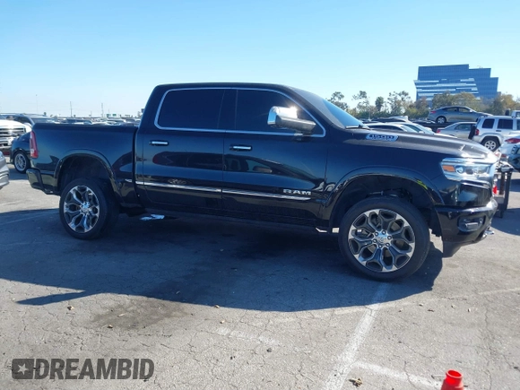 2019 Ram 1500 Limited with VIN 1C6SRFHT0KN764346, listed as a IAAI auction lot 41651143 with 45,517 mi miles and . Bid and sale history available at DreamBid. Image 14.