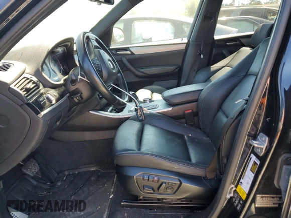 2015 BMW X3 xDrive28d with VIN 5UXWY3C55F0F83896, listed as a Copart auction lot 70690134 with 119,581 mi miles and Salvage Title. Bid and sale history available at carsss.com. Image 7.