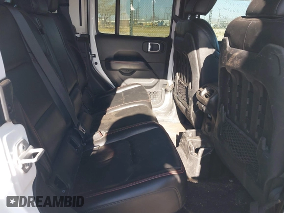 2020 Jeep Gladiator Rubicon with VIN 1C6JJTBG6LL187235, listed as a IAAI auction lot 42010374 with Not Provided miles and . Bid and sale history available at DreamBid. Image 8.