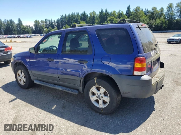 2006 Ford Escape XLT with VIN 1FMCU93116KA46925, listed as a Copart auction lot 62620345 with 165,383 mi miles and Clean title. Bid and sale history available at DreamBid. Image 2.