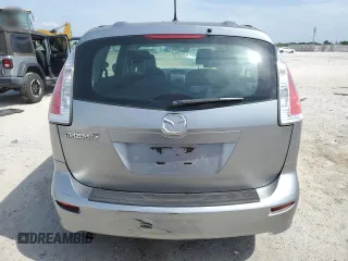 2010 Mazda 5 Sport with VIN JM1CR2W3XA0363987, listed as a Copart auction lot 54160425 with Not Provided miles and Salvage Title. Bid and sale history available at DreamBid. Image 6.