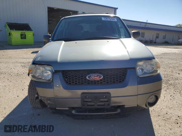 2006 Ford Escape XLT with VIN 1FMYU93186KA54963, listed as a Copart auction lot 73976204 with 60,816 mi miles and Clean Title. Bid and sale history available at carsss.com. Image 5.
