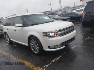 2013 Ford Flex Limited z VIN 2FMGK5D88DBD19569, wystawiony jako IAAI lot #41751850 z przebiegiem 221 707 mil mil oraz . Historia ofert i sprzedaży dostępna na DreamBid. Obrazek 1.