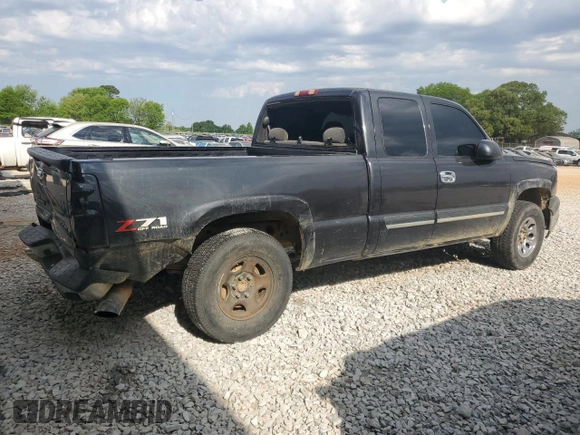 2005 Chevrolet Silverado 1500 Z71 with VIN 1GCEK19B35E125286, listed as a Copart auction lot 52645185 with Not Provided miles and Salvage Title. Bid and sale history available at DreamBid. Image 3.