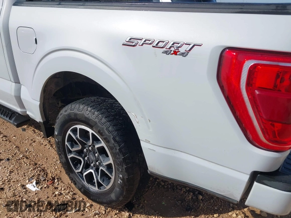 2022 Ford F-150 XL z VIN 1FTEW1EP6NKD68369, wystawiony jako IAAI lot #41985108 z przebiegiem 58 464 mil mil oraz . Historia ofert i sprzedaży dostępna na DreamBid. Obrazek 19.