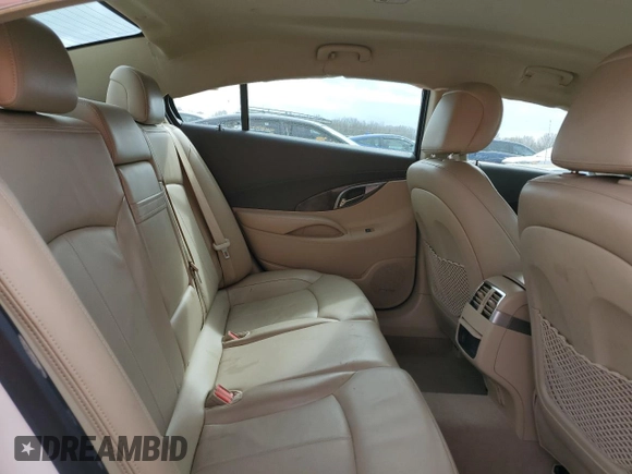 2010 Buick LaCrosse CXS with VIN 1G4GE5EV2AF173837, listed as a Copart auction lot 66584224 with Not Provided miles and Salvage Title. Bid and sale history available at DreamBid. Image 11.