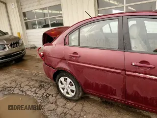 2009 Hyundai Accent Auto GLS with VIN KMHCN46C89U339954, listed as a Copart auction lot 49013765 with 112,720 mi miles and Salvage Title. Bid and sale history available at carsss.com. Image 10.