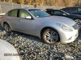 2012 Infiniti G25 Journey with VIN JN1DV6AP6CM811738, listed as a Copart auction lot 78645984 with Not Provided miles and Salvage Title. Bid and sale history available at DreamBid. Image 4.