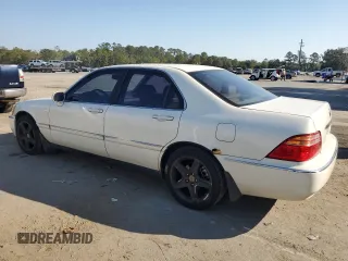 2001 Acura RL with VIN JH4KA96691C000647, listed as a Copart auction lot 77895954 with 225,386 mi miles and Salvage Title. Bid and sale history available at carsss.com. Image 2.