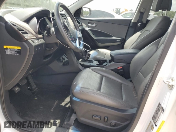 2017 Hyundai Santa Fe 2.4L with VIN 5XYZU3LB3HG456574, listed as a Copart auction lot 61658595 with 55,997 mi miles and Salvage title. Bid and sale history available at DreamBid. Image 7.