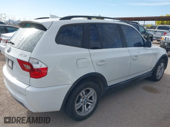 2006 BMW X3 3.0i with VIN WBXPA93476WG88461, listed as a IAAI auction lot 42002895 with 241,709 mi miles. Bid and sale history available at carsss.com. Image 4.