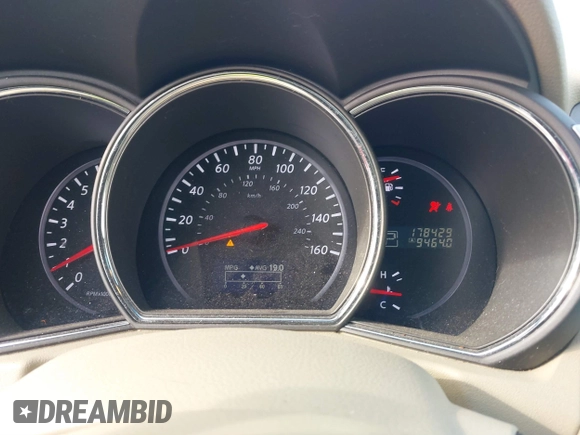 2012 Nissan Murano SV with VIN JN8AZ1MW4CW227051, listed as a IAAI auction lot 40379549 with 178,429 mi miles and . Bid and sale history available at DreamBid. Image 7.