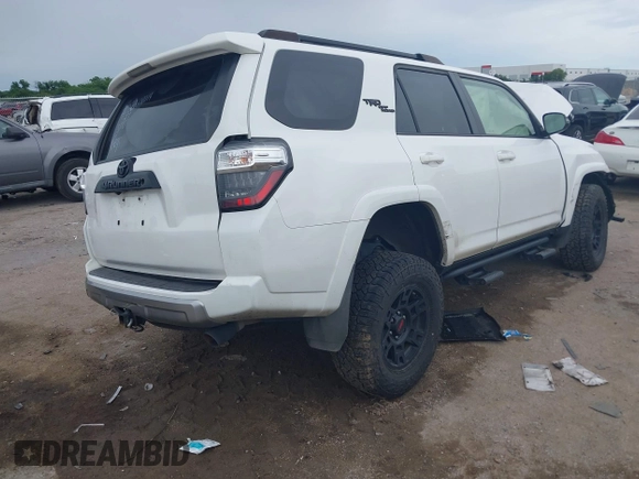 2019 Toyota 4Runner SR5 with VIN JTEBU5JR7K5663980, listed as a IAAI auction lot 42473347 with Not provided miles and . Bid and sale history available at DreamBid. Image 4.