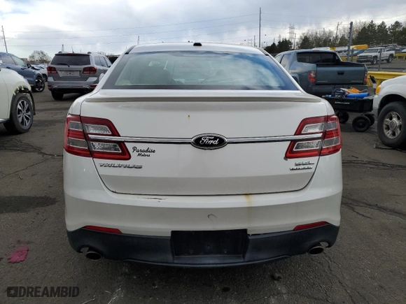 2014 Ford Taurus SEL with VIN 1FAHP2E85EG102052, listed as a Copart auction lot 47578505 with 147,277 mi miles and Clean Title. Bid and sale history available at carsss.com. Image 6.