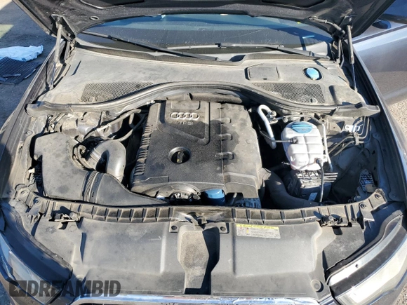 2015 Audi A6 2.0T Premium Plus with VIN WAUGFAFC1FN016947, listed as a Copart auction lot 72059002 with 111,111 mi miles. Bid and sale history available at carsss.com. Image 12.