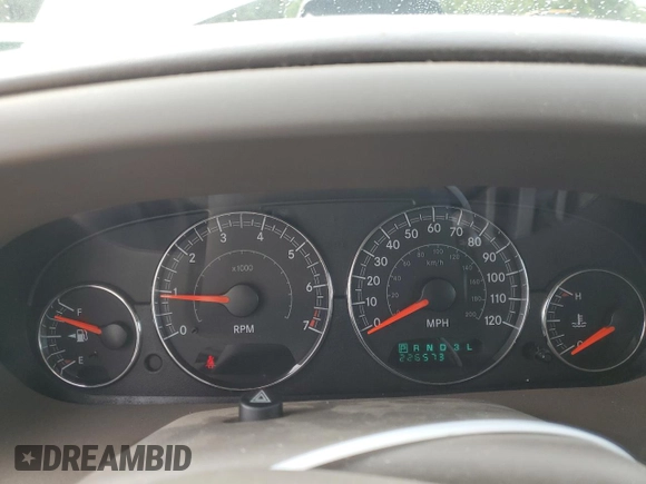 2005 Chrysler Sebring z VIN 1C3EL46X15N592581, wystawiony jako Copart lot #60159695 z przebiegiem 226 573 mil mil oraz Nie do naprawy • Non repairable. Historia ofert i sprzedaży dostępna na DreamBid. Obrazek 9.