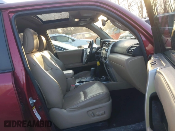 2013 Toyota 4Runner SR5 with VIN JTEBU5JR0D5114396, listed as a IAAI auction lot 41784162 with 283,068 mi miles and . Bid and sale history available at DreamBid. Image 5.