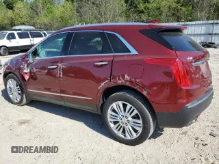 2017 Cadillac XT5 Premium Luxury FWD with VIN 1GYKNCRS4HZ118585, listed as a Copart auction lot 53738845 with 50,638 mi miles and Salvage Title. Bid and sale history available at DreamBid. Image 2.