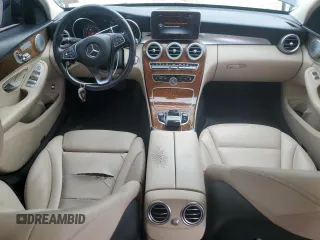2015 Mercedes-Benz C-Class C 300 Luxury with VIN 55SWF4KB8FU016521, listed as a Copart auction lot 49176115 with 141,339 mi miles and Salvage Title. Bid and sale history available at carsss.com. Image 8.