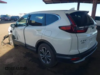 2022 Honda CR-V EX with VIN 5J6RW2H58NA014127, listed as a IAAI auction lot 42128343 with 18,622 mi miles and . Bid and sale history available at DreamBid. Image 3.