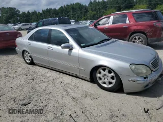 2000 Mercedes-Benz S-Class with VIN WDBNG75J6YA043807, listed as a Copart auction lot 70151654 with 0 mi miles and Clean Title. Bid and sale history available at carsss.com. Image 4.