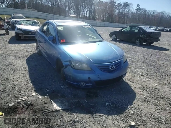 2005 Mazda 3 s with VIN JM1BK323651235631, listed as a Copart auction lot 47017205 with Not Provided miles and Salvage Title. Bid and sale history available at carsss.com. Image 10.