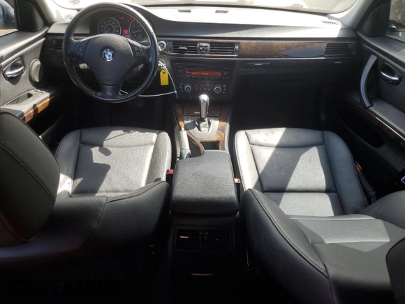 2007 BMW 3 Series 328i with VIN WBAVC53547FZ71265, listed as a Copart auction lot 54000075 with 130,559 mi miles and Salvage title. Bid and sale history available at DreamBid. Image 8.