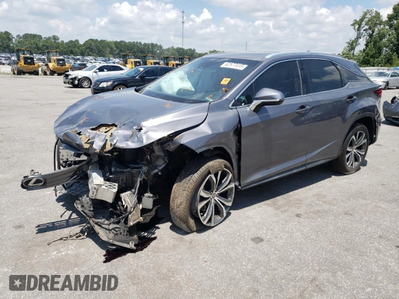 2017 Lexus RX 350 with VIN 2T2BZMCA3HC100147, listed as a Copart auction lot 62577415 with 73,191 mi miles and Salvage title. Bid and sale history available at DreamBid. Image 1.