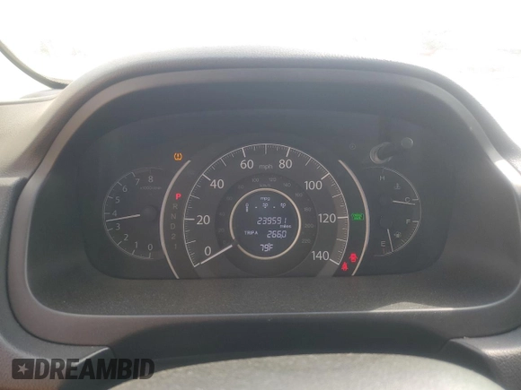 2014 Honda CR-V EX-L with VIN 2HKRM4H70EH607546, listed as a Copart auction lot 46526665 with 239,591 mi miles and Salvage Title. Bid and sale history available at carsss.com. Image 9.