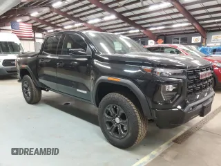 2024 GMC Canyon 4WD Elevation with VIN 1GTP6BEK3R1261875, listed as a Copart auction lot 41729785 with 1,505 mi miles and Salvage Title. Bid and sale history available at carsss.com. Image 4.