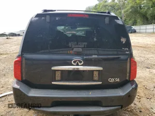 2006 Infiniti QX56 with VIN 5N3AA08A36N812115, listed as a Copart auction lot 71002914 with 347,383 mi miles and Salvage Title. Bid and sale history available at carsss.com. Image 6.