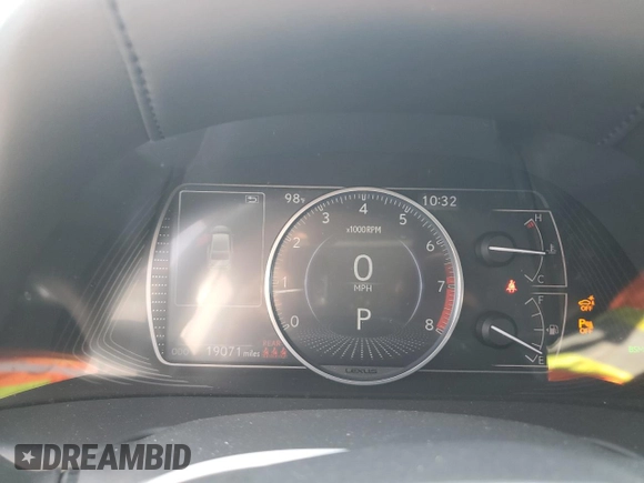 2021 Lexus ES 250 with VIN 58AD11D19MU006499, listed as a Copart auction lot 63091235 with 19,071 mi miles and Salvage title. Bid and sale history available at DreamBid. Image 9.