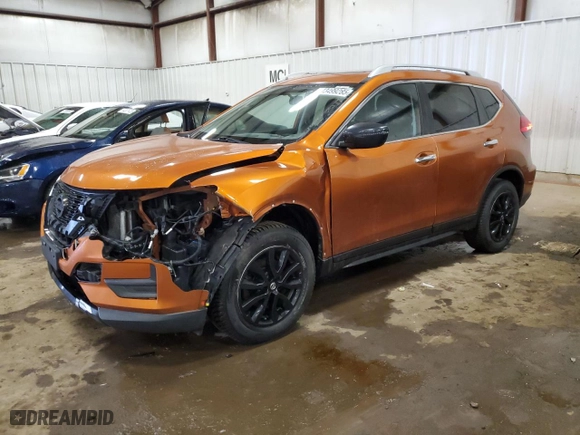 2017 Nissan Rogue SL with VIN 5N1AT2MV5HC741330, listed as a Copart auction lot 43499285 with 114,835 mi miles and Clean Title. Bid and sale history available at carsss.com. Image 1.