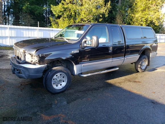 1999 Ford Super Duty F-350 SRW XL with VIN 1FTSX31F0XEC31633, listed as a Copart auction lot 84082754 with 192,085 mi miles and Salvage Title. Bid and sale history available at carsss.com. Image 1.