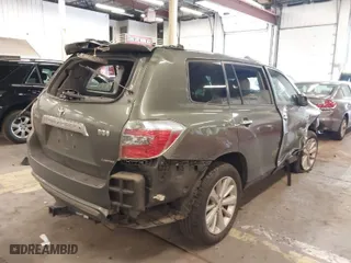 2008 Toyota Highlander Hybrid Limited with VIN JTEEW44A282016047, listed as a IAAI auction lot 41713409 with 1 mi miles. Bid and sale history available at carsss.com. Image 4.