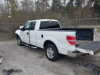 2014 Ford F-150 XL with VIN 1FTEX1CM8EFA47898, listed as a IAAI auction lot 41589839 with 267,323 mi miles. Bid and sale history available at carsss.com. Image 3.