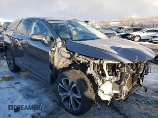 2020 Lexus RX 350L with VIN JTJHZKFA3L2024643, listed as a Copart auction lot 89398575 with 41,151 mi miles and Salvage title. Bid and sale history available at DreamBid. Image 4.