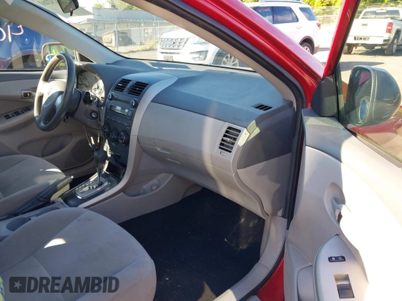2010 Toyota Corolla with VIN 2T1BU4EE6AC296559, listed as a IAAI auction lot 40132161 with 213,714 mi miles. Bid and sale history available at carsss.com. Image 5.