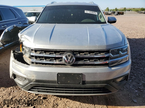 2019 Volkswagen Atlas SE with VIN 1V2WR2CA6KC559505, listed as a Copart auction lot 57183825 with 111,377 mi miles and Salvage title. Bid and sale history available at DreamBid. Image 5.