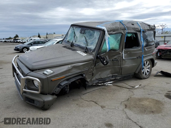 2020 Mercedes-Benz G 550 z VIN W1NYC6BJ0LX344757, wystawiony jako Copart lot #43869145 z przebiegiem Nie podano mil oraz Szkody całkowita. Historia ofert i sprzedaży dostępna na DreamBid. Obrazek 1.