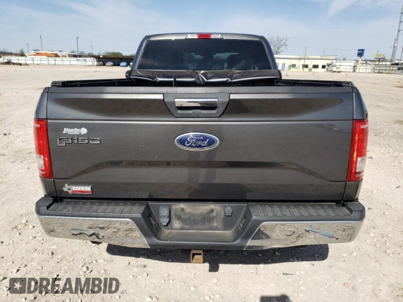 2015 Ford F-150 XL with VIN 1FTEX1CP8FKE38245, listed as a Copart auction lot 47648685 with 154,512 mi miles and Salvage Title. Bid and sale history available at carsss.com. Image 6.