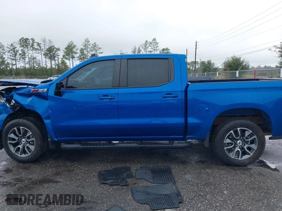 2023 Chevrolet Silverado 1500 RST with VIN 3GCUDEED2PG265510, listed as a IAAI auction lot 40779318 with 15,020 mi miles. Bid and sale history available at carsss.com. Image 14.